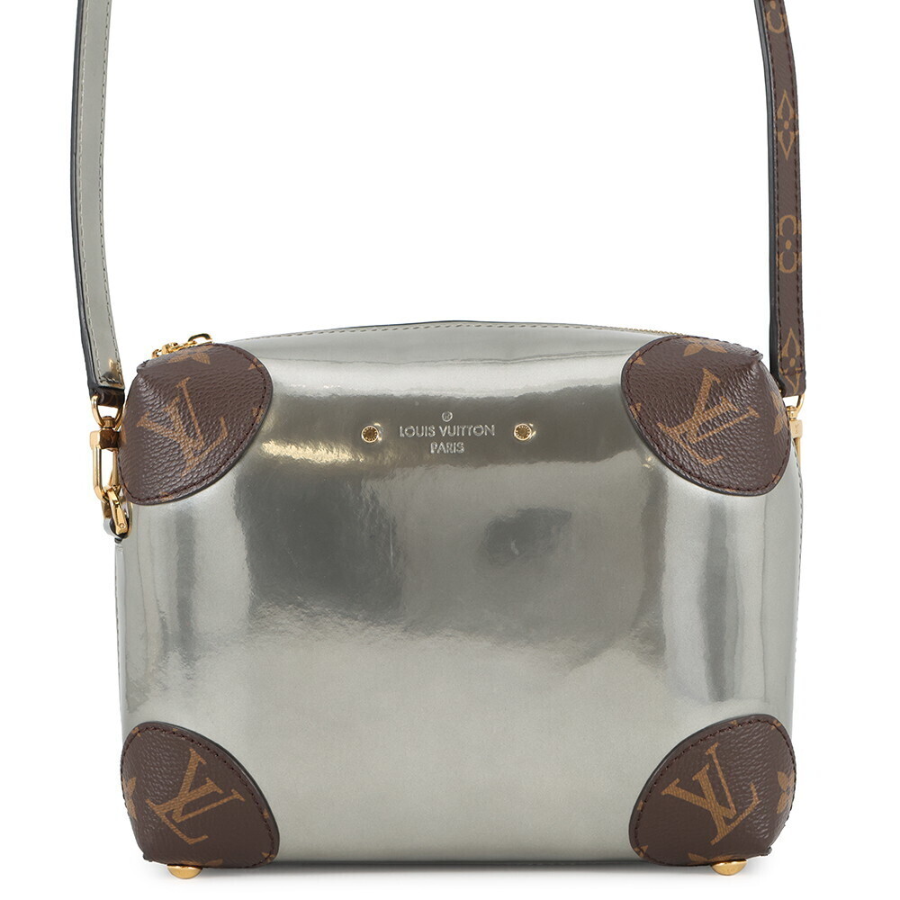 Louis Vuitton Shoulder Bag Monogram Patent Vernis Leather Vernis Miroir Venice